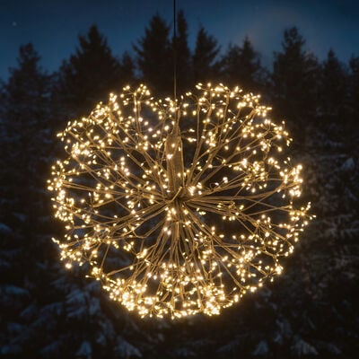 Finnlumor Valopallo Ø40 cm 480 micro-LED lämminvalkoinen